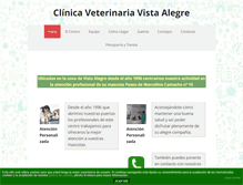 Tablet Screenshot of clinica-vista-alegre.com